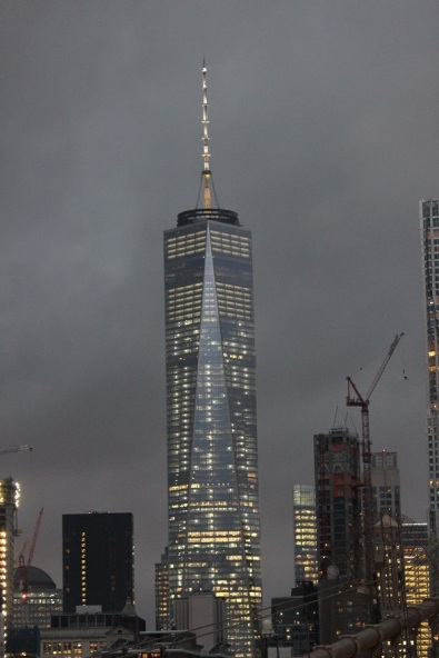 One World Trade Center from Brooklyn Bridge